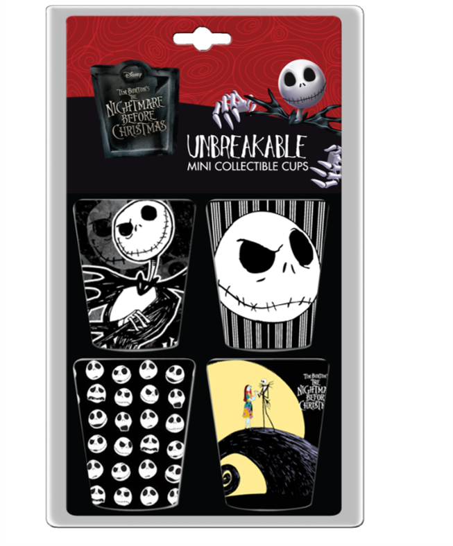 Nightmare Before Xmas 2 x 2 Plastic Toothpick Holder Set – 24 pc ppk ($3.50 each)