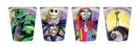 Thumbnail for Nightmare Before Christmas Splatter Characters 4pc 1.5oz Mini Glass Set.. – 24 pc ppk ($6.00 each)