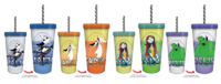 Thumbnail for Nightmare Before Christmas Celestial Oval Pose Set  24oz 4 pack Color Change Plastic Tumbler – 12 pc ppk ($8.00 each)