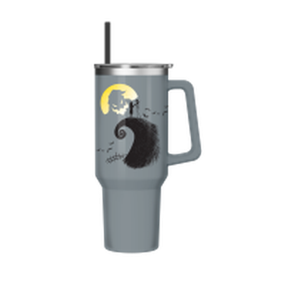 Nightmare Before Christmas Oogie Moon Bats  40oz Stainless Steel Tumbler w Handle – 12 pc ppk ($13.75 each)