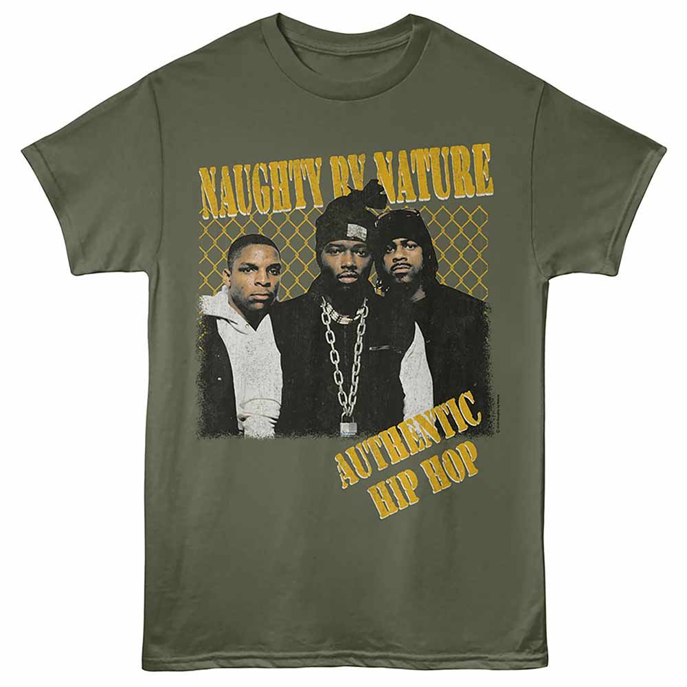 Naughty by Nature Authentic Hip Hop Adult T-Shirt