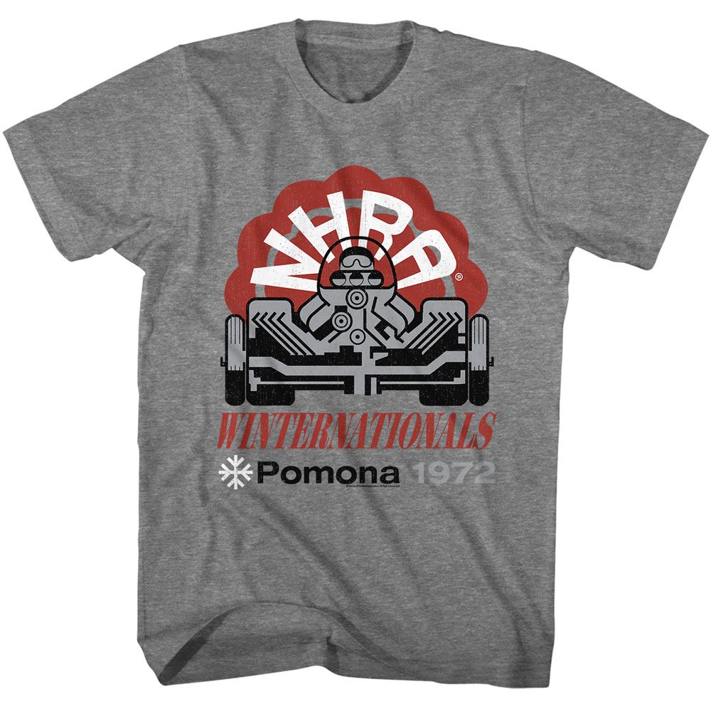 NHRA-NHRA WINTERNATIONALS-GRAPHITE HEATHER ADULT S/S TSHIRT