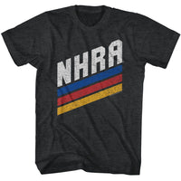 Thumbnail for NHRA-NHRA BARS-BLACK HEATHER ADULT S/S TSHIRT