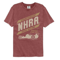 Thumbnail for NHRA-NHRA CHAMPIONSHIP DRAG RACING-BRICK ADULT S/S COMFORT COLOR TSHIRT