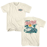 Thumbnail for NHRA-NHRA TROPICAL F B-NATURAL ADULT S/S TSHIRT