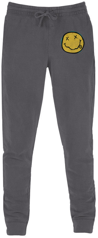 Nirvana Smiley Joggers (ON SALE)