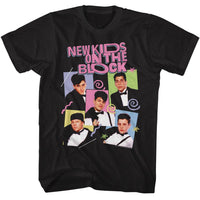 Thumbnail for NEW KIDS ON THE BLOCK-NKOTB 90S DESIGNS-BLACK ADULT S/S TSHIRT