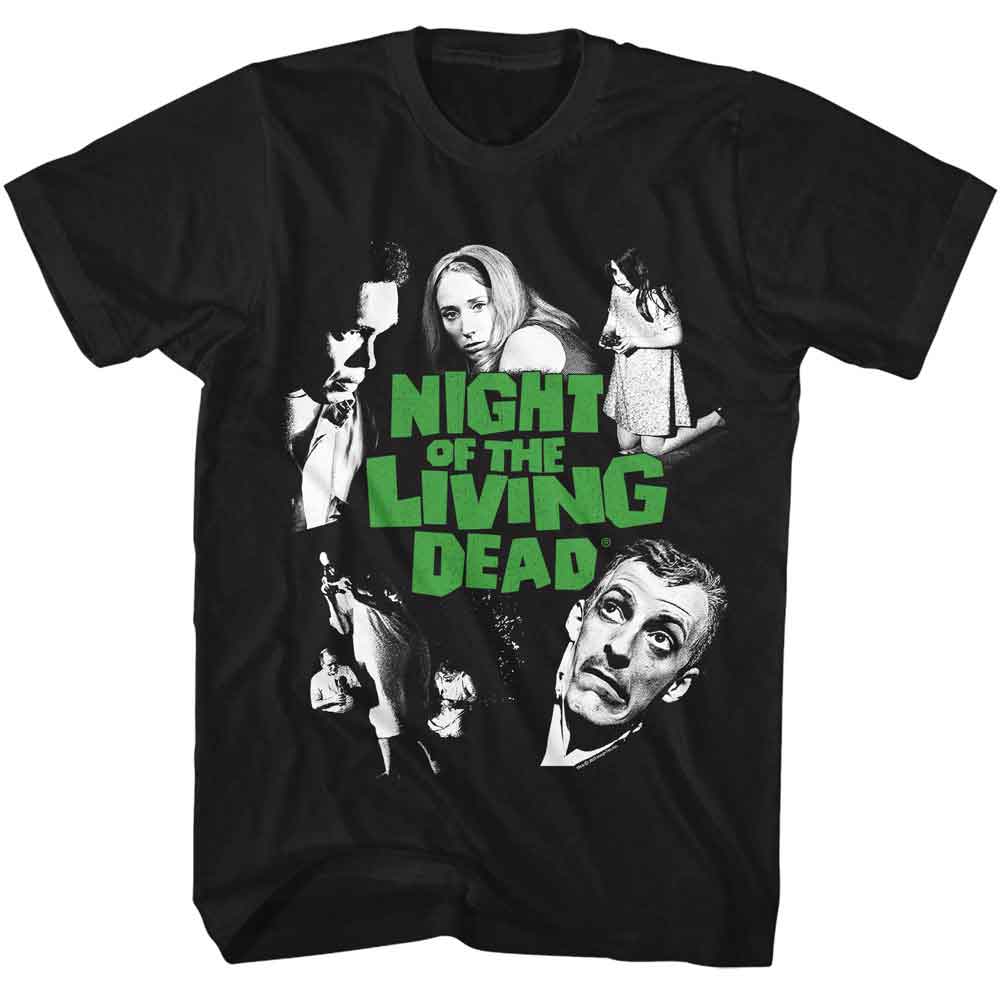 Night Of The Living Dead - Nld Night Collage T-Shirt