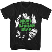 Thumbnail for Night Of The Living Dead - Nld Night Collage T-Shirt