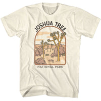 Thumbnail for NPCA-JOSHUA TREE ARCH ILLUSTRATION-NATURAL ADULT S/S TSHIRT