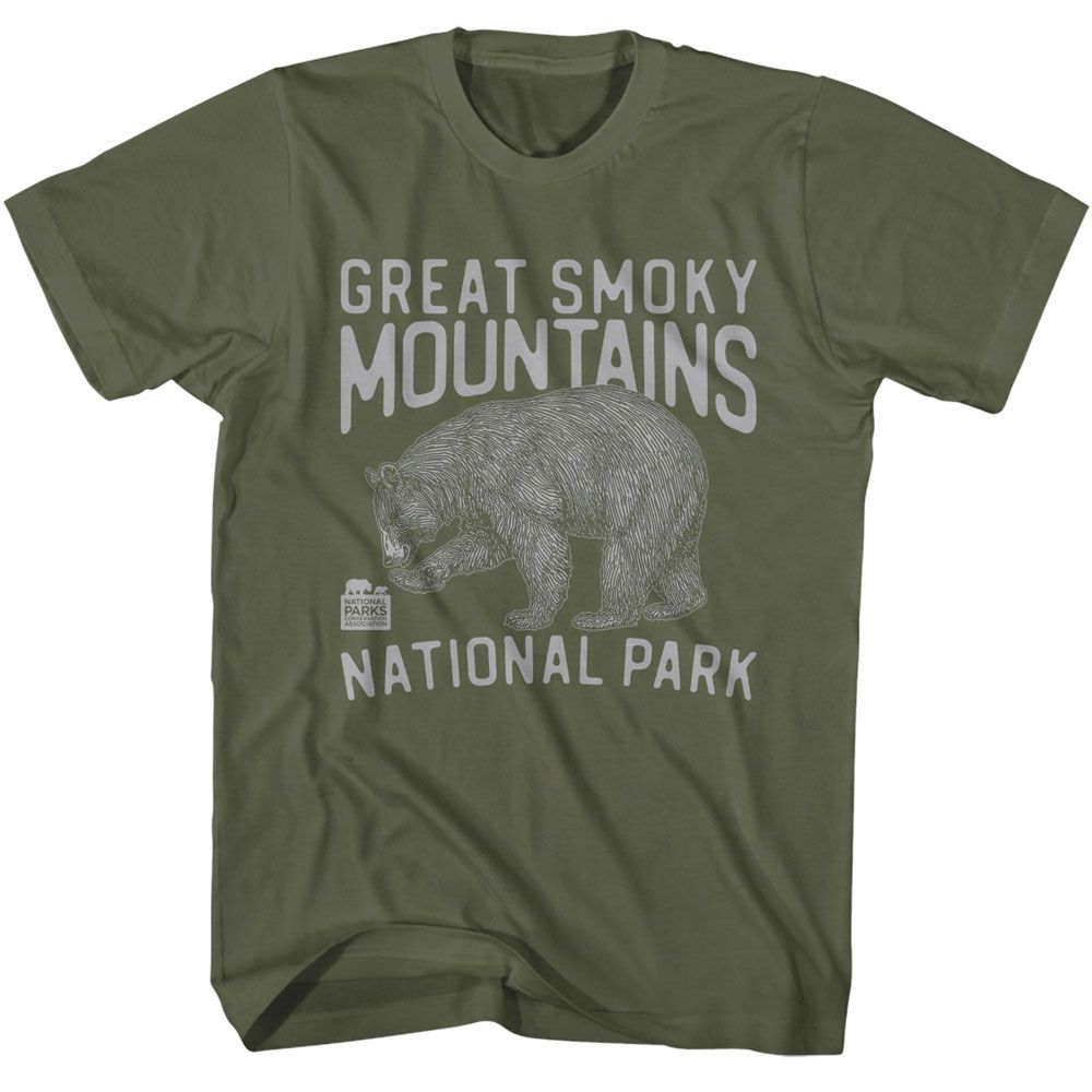 NPCA-SMNP 1940-MILITARY GREEN ADULT S/S TSHIRT