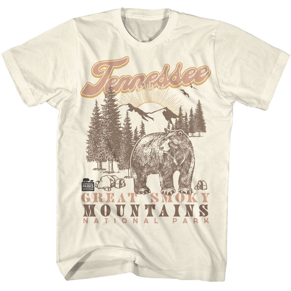 NPCA-TENNESSEE SMOKY MOUNTAINS-NATURAL ADULT S/S TSHIRT