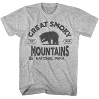 Thumbnail for NPCA-SMOKY MOUNTAINS EST 1926-GRAY HEATHER ADULT S/S TSHIRT