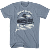 Thumbnail for NPCA-SMOKY MTN TWO TONE-INDIGO HEATHER ADULT S/S TSHIRT