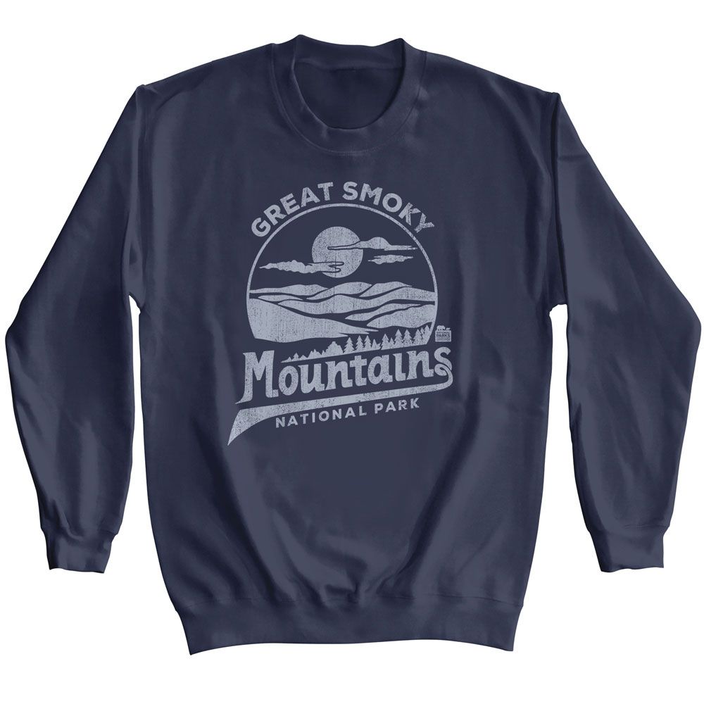 NPCA-SMOKY MT MONO-NAVY ADULT L/S SWEATSHIRT
