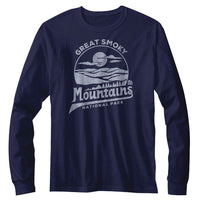 Thumbnail for NPCA-SMOKY MT MONO-NAVY ADULT L/S TSHIRT