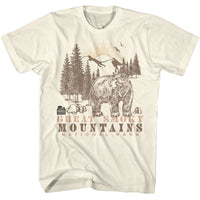 Thumbnail for NPCA-BEAR AND MOUNTAINS-NATURAL ADULT S/S TSHIRT
