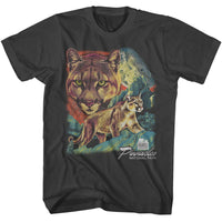 Thumbnail for NPCA-PINNACLES NP MOUNTAIN LION-SMOKE ADULT S/S TSHIRT