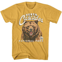 Thumbnail for NPCA-NORTH CASCADES NP GRIZZLY-GINGER ADULT S/S TSHIRT
