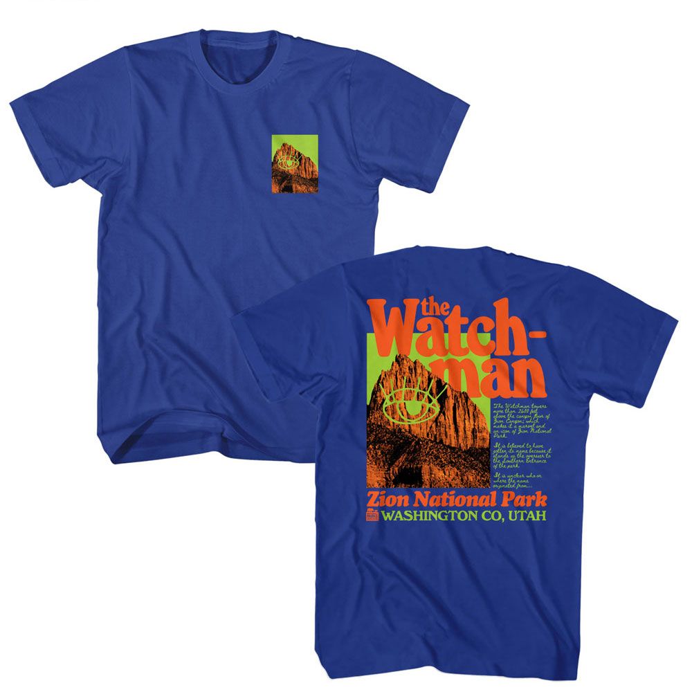 NPCA-THE WATCHMAN-ROYAL ADULT S/S TSHIRT ***F&B***