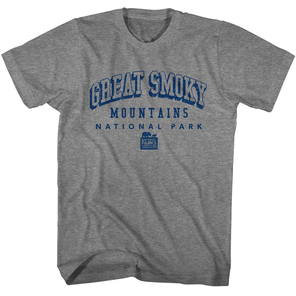 NPCA-SMOKY MTN COLLEGIATE-GRAPHITE HEATHER ADULT S/S TSHIRT