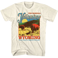Thumbnail for NATIONAL PARKS-OG YELLOWSTONE-NATURAL ADULT S/S TSHIRT