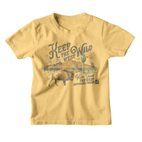 Thumbnail for NATIONAL PARKS-KEEP WEST WILD-BANANA TODDLER S/S TSHIRT