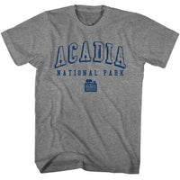 Thumbnail for NPCA-ACADIA NP COLLEGIATE-GRAPHITE HEATHER ADULT S/S TSHIRT