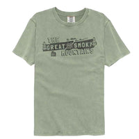 Thumbnail for NPCA-SMOKY MTN NP TWO STATES-SANDSTONE ADULT S/S COMFORT COLOR TSHIRT