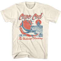 Thumbnail for NATIONAL PARKS-NATIONAL SEASHORE SHARK-NATURAL ADULT S/S TSHIRT