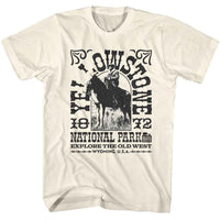 Thumbnail for NATIONAL PARKS-YELLOWSTONE 1872-NATURAL ADULT S/S TSHIRT