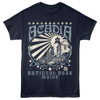 Thumbnail for National Parks - Acadia Shining Lighthouse T-Shirt