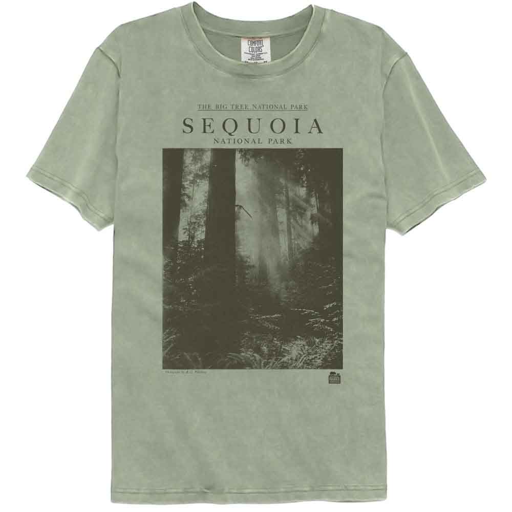 National Parks - Sequoia Photo Comfort Color T-Shirt