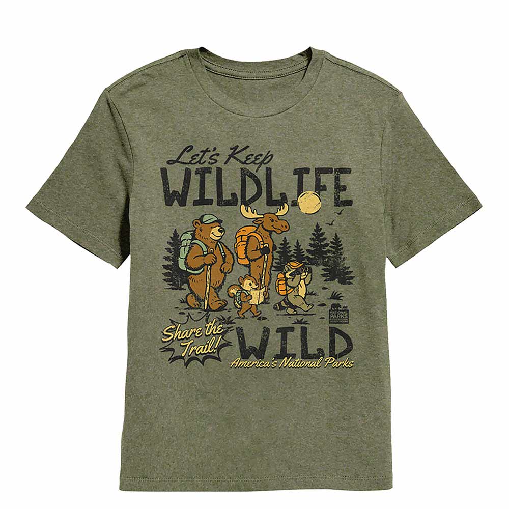 National Parks - Wildlife Wild Youth T-Shirt