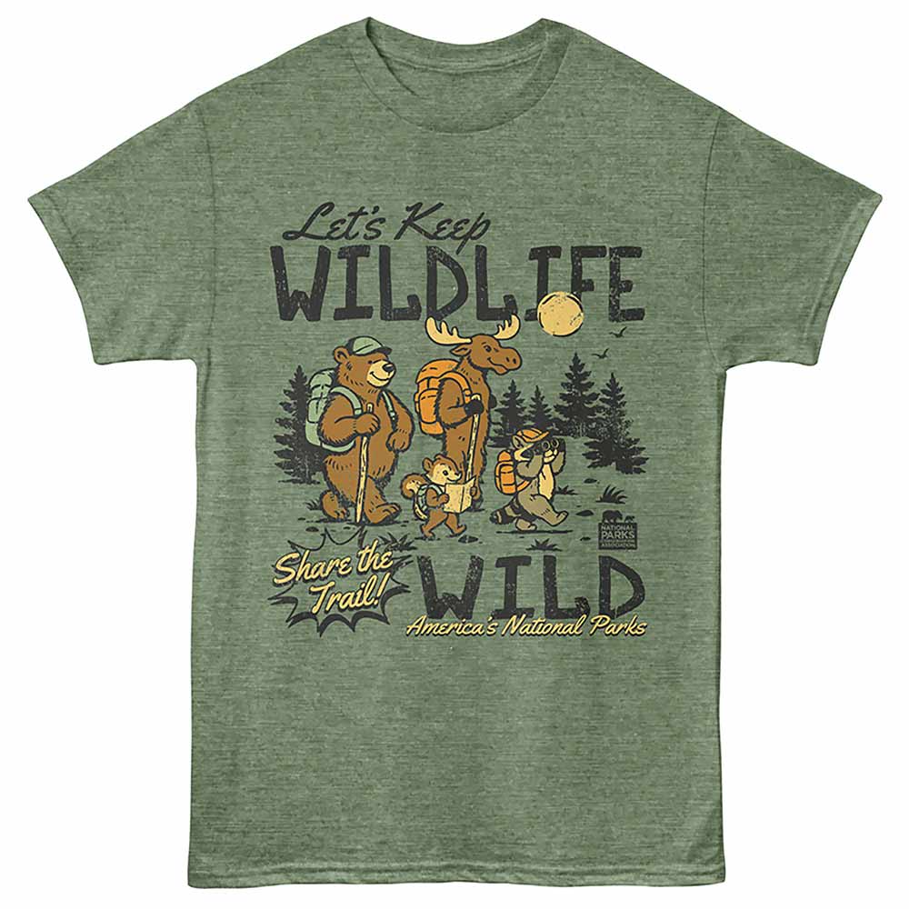 National Parks - Wildlife Wild T-Shirt