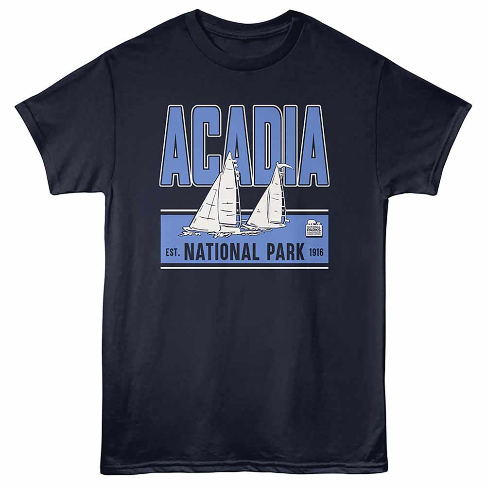 National Parks - Sail Acadia T-Shirt