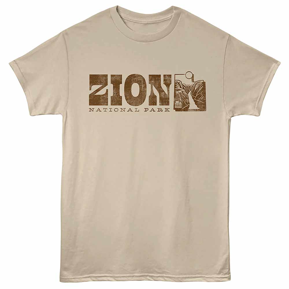 National Parks - Zion Utah Sand T-Shirt