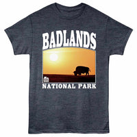 Thumbnail for National Parks - Badlands Bison T-Shirt