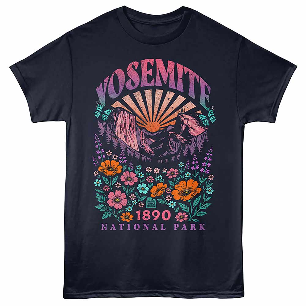 National Parks - Yosemite Color T-Shirt