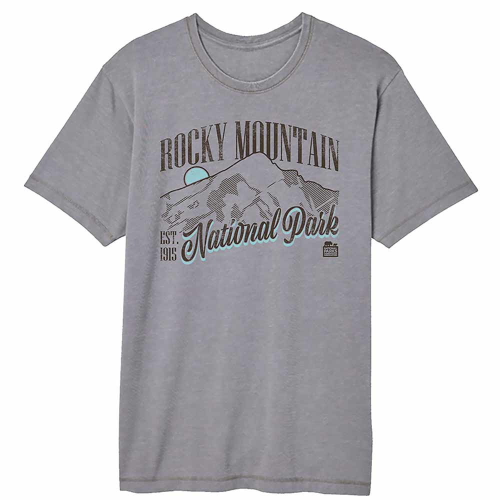 National Parks - Rocky Mountain Peaks Vintage Wash T-Shirt