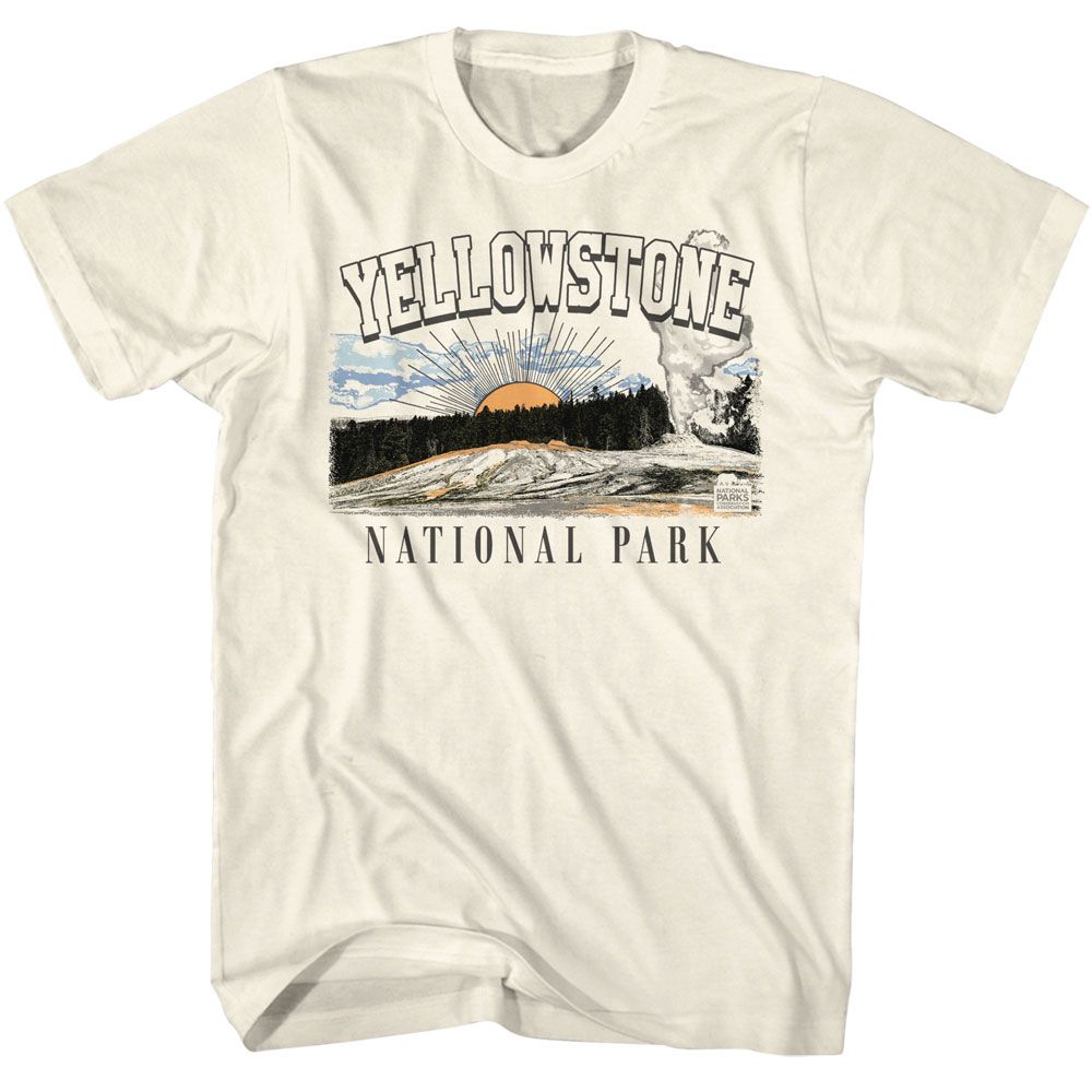 NPCA-YELLOWSTONE-NATURAL ADULT S/S TSHIRT