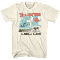 Thumbnail for NPCA-YELLOWSTONE ILLUSTRATION-NATURAL ADULT S/S TSHIRT