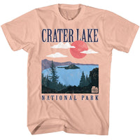 Thumbnail for NPCA-CRATER LAKE-PEACH ADULT S/S TSHIRT