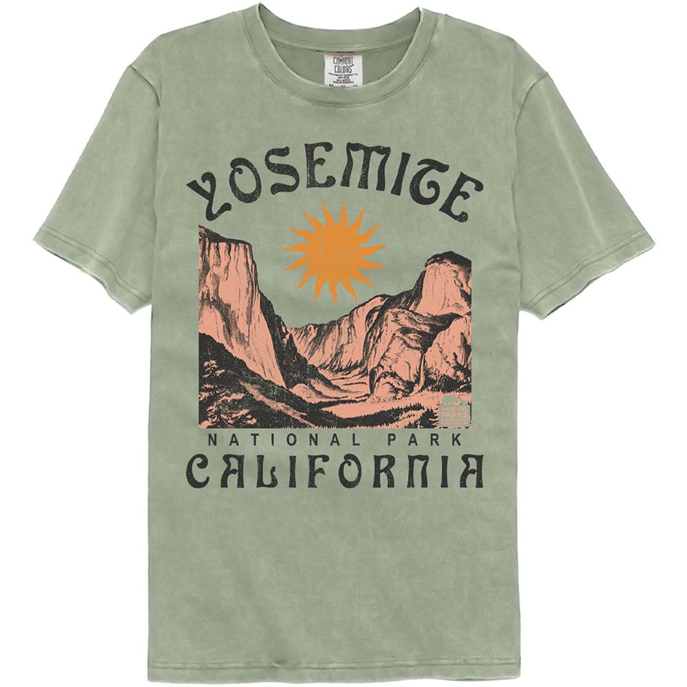 NPCA-YOSEMITE NOVEAU-SANDSTONE ADULT S/S COMFORT COLOR TSHIRT