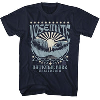 Thumbnail for NPCA-YOSEMITE DECORATIVE OVAL DUO COLOR-NAVY ADULT S/S TSHIRT