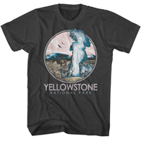 Thumbnail for NPCA-YELLOWSTONE GEYSER CIRCLE-SMOKE ADULT S/S TSHIRT