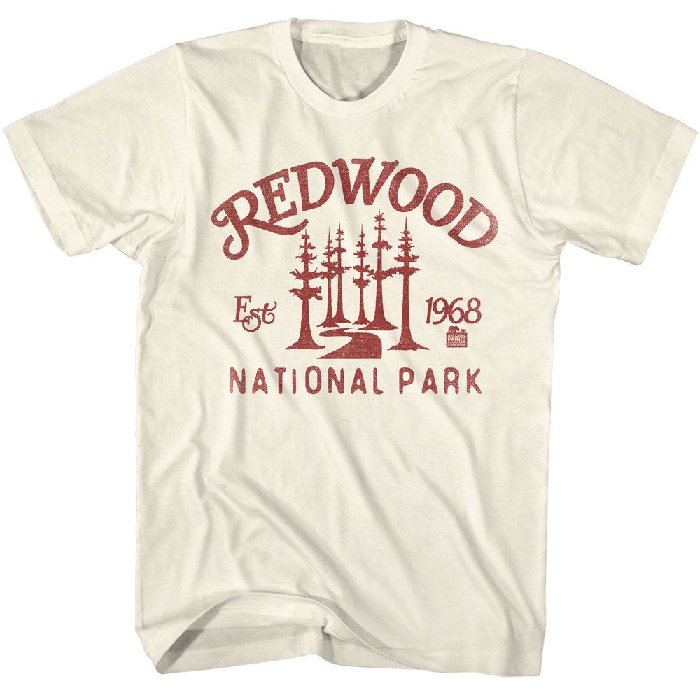 NPCA-REDWOOD-NATURAL ADULT S/S TSHIRT
