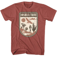 Thumbnail for NPCA-JOSHUA TREE BADGE 2-TERRACOTTA ADULT S/S TSHIRT