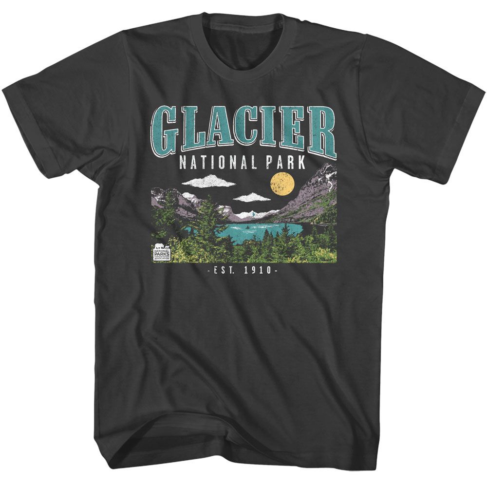 NPCA-GLACIER NATIONAL PARK-SMOKE ADULT S/S TSHIRT