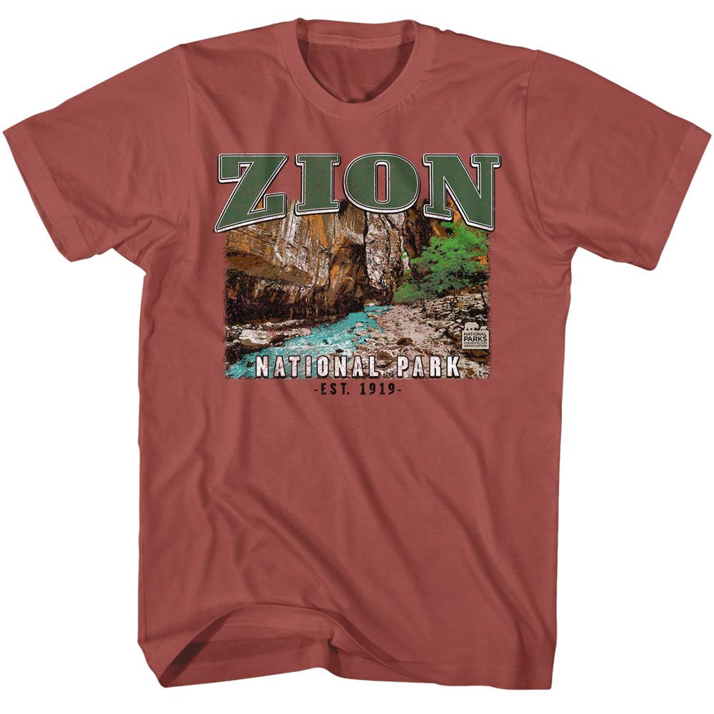NPCA-ZION-TERRACOTTA ADULT S/S TSHIRT
